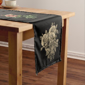 Rose Roses Rosen bouquet – Rosenbouquet ショートテーブルランナー (インサイチュ)