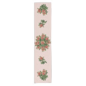 Rose Roses Rosen bouquet – Rosenbouquet ショートテーブルランナー (正面)