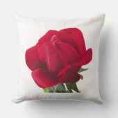 Rose rouge - Red rose クッション (正面)