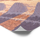 Rose Saltworks Tidal Dusk 12x16 ポスター (角)