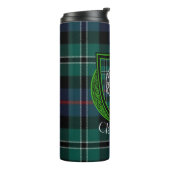 Rose Scottish Clan Tartan & Crest タンブラー (回転左)
