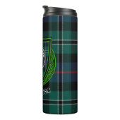 Rose Scottish Clan Tartan & Crest タンブラー (回転右)