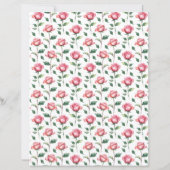 Rose Scrapbook Paper (裏面)