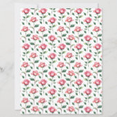 Rose Scrapbook Paper (正面)