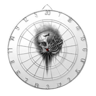 Rose skull ダーツボード