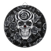 Rose Skull Dart Board ダーツボード (正面)