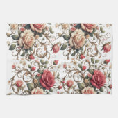 Rose Symphony キッチンタオル (横)