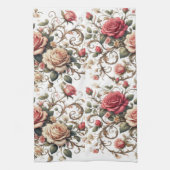 Rose Symphony キッチンタオル (縦)