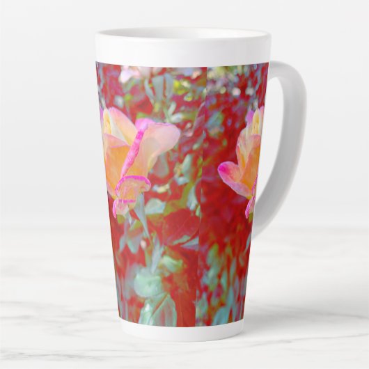 Rose Tall Latte Mug カフェラテマグ (右アングル)