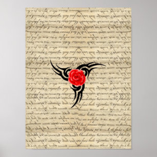 Rose Tattoo ポスター
