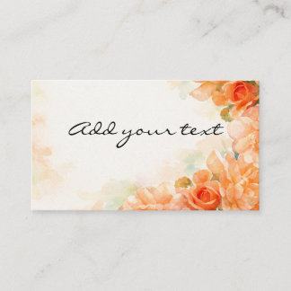 Rose themed sationary or self promotion 名刺