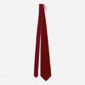 Rose Tie Beautiful Red Rose Neckties Romantic Gift ネクタイ (裏面)