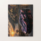Rose Titanium — Luxury Pink Metallic Supercar ジグソーパズル (縦)