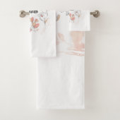 Rose Vibes – Aesthetic Floral Mood バスタオルセット (インサイチュ)