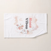 Rose Vibes – Aesthetic Floral Mood バスタオルセット (ハンドタオル)