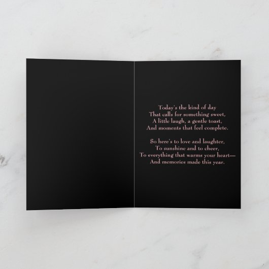 Rose Wine Pattern カード (内部)