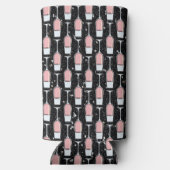 Rose Wine Pattern スリム缶クーラー (裏面)