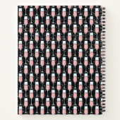 Rose Wine Pattern - Wine Diaries ノートブック (裏面)