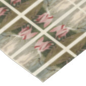 Roseate Spoonbill（オードボンのアメリカの鳥から） テーブルクロス (アングル)