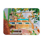 Roseau, la ville tropicale de la Dominique マグネット (横)