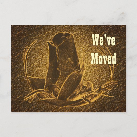 Rosebud新しいアドレス移動はがき 案内ポストカード (正面)