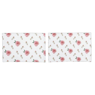 Rosebud Bloom ピローケース 両面フラワープリント