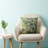 Rosebush in Blossom by Vincent vanゴッホ クッション (椅子)