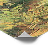 Rosebush in Blossom by Vincent vanゴッホ ポスター (角)