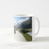 Rosegの谷、スイス連邦共和国 コーヒーマグカップ (正面右)