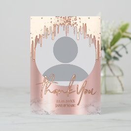 Rosegoldグリッタードリップス 箔シーズンカード