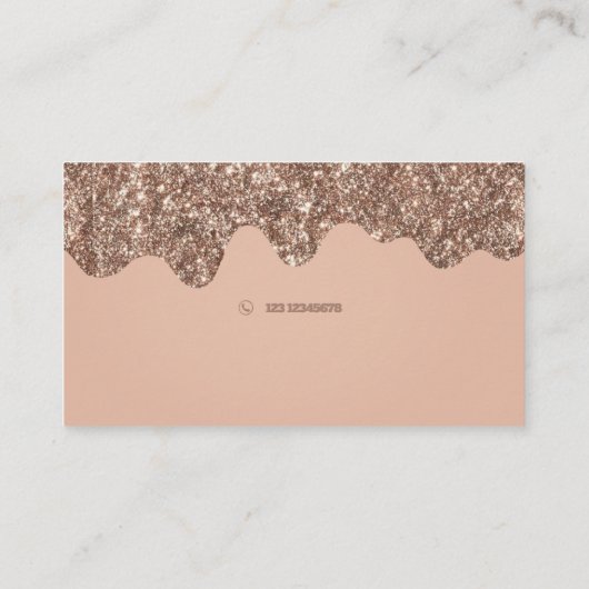 Rosegold Cakes and Treets名刺 名刺 (裏面)