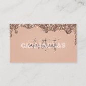 Rosegold Cakes and Treets名刺 名刺 (正面)