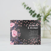 Rosegold Metallicの結婚グリッター外観 (スタンド正面)