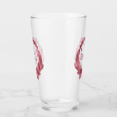 Rosegold Name & Happy New Year Pint Glass タンブラーグラス (右)