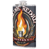 #rosegoldvinylflaskVinylWrappedFlask フラスク (左)