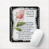 RoseImageofWomen マウスパッド (マウス)