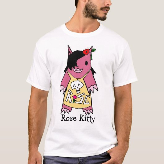 RoseKittyのばら色の子猫 Tシャツ (正面)
