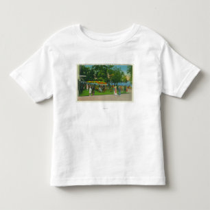 Roseland公園場面の遊歩道の食事 トドラーTシャツ