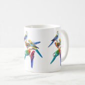 Rosellaはマグをオウム返しします コーヒーマグカップ (正面右)