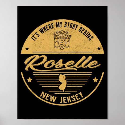 Roselle New Jersey Its Where My Story Begins _1 ポスター (正面)