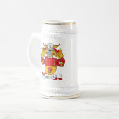 Roselloの家紋 ビールジョッキ (正面左)