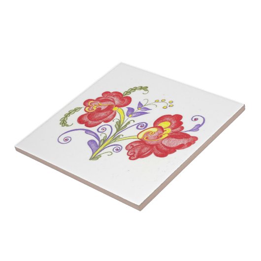 Rosemalのタイル タイル (側面)