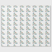 Rosemalingの包装紙2 ラッピングペーパー (フラット)