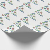 Rosemalingの包装紙2 ラッピングペーパー (角)