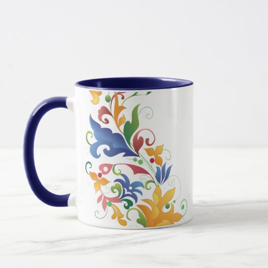 Rosemaling マグカップ (左)