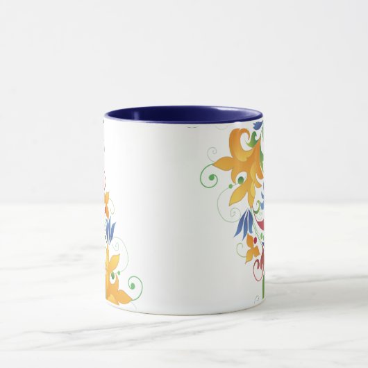 Rosemaling マグカップ (中央)