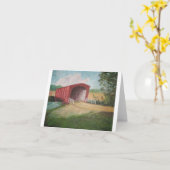 Roseman橋notecards カード (黄色い花)