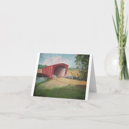 Roseman橋notecards カード (正面)