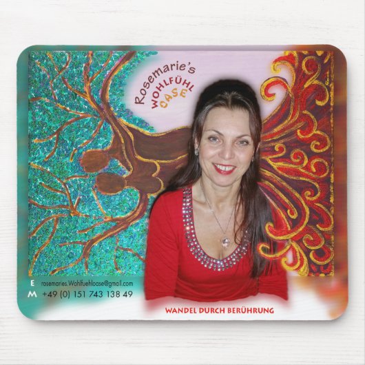 RosemarieのWohlfühl OaseのMausパッド マウスパッド (正面)