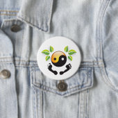 RosemarieのWohlfühl Oase Stiftknopf 7.2cm rund2 缶バッジ (インサイチュ)